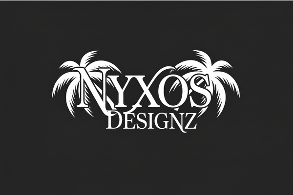 Nyxos Designz Logo Maximum Text